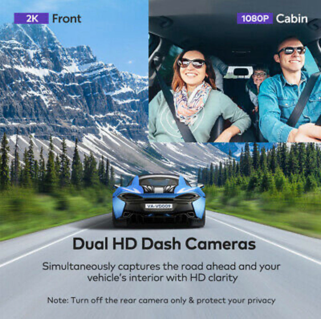 VAVA VD009 Dual Dash Cam – VNS TECH INC